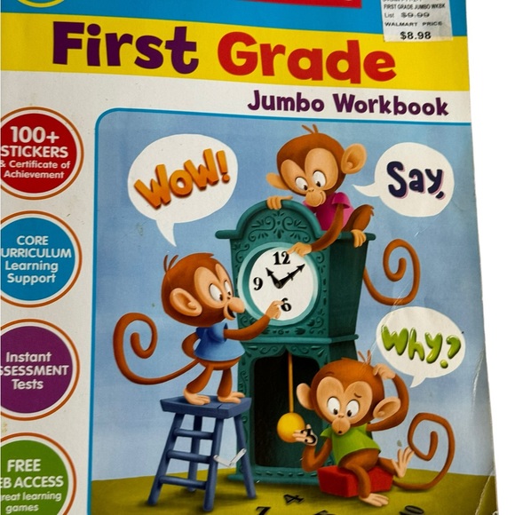 First Grade reading writing educational book bundle of 3 LEARNING - Picture 8 of 10